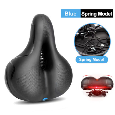 Κοίλη σέλα ποδηλάτου Αναπνεύσιμη σέλα ποδηλάτου δρόμου Unisex Άνετο κάθισμα ποδηλάτου με απορρόφηση κραδασμών Big Butt Seat Bike Universal