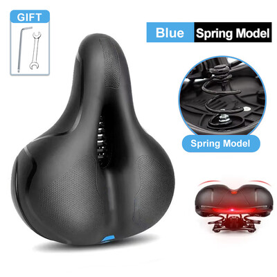 Κοίλη σέλα ποδηλάτου Αναπνεύσιμη σέλα ποδηλάτου δρόμου Unisex Άνετο κάθισμα ποδηλάτου με απορρόφηση κραδασμών Big Butt Seat Bike Universal