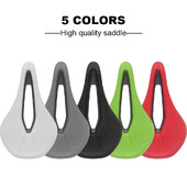 Σέλα ποδηλάτου MTB Road Bike Racing Works Comp Triathlon Saddle Seat Wide Sillin Bicicleta PU Breathable Soft Seat Cushion