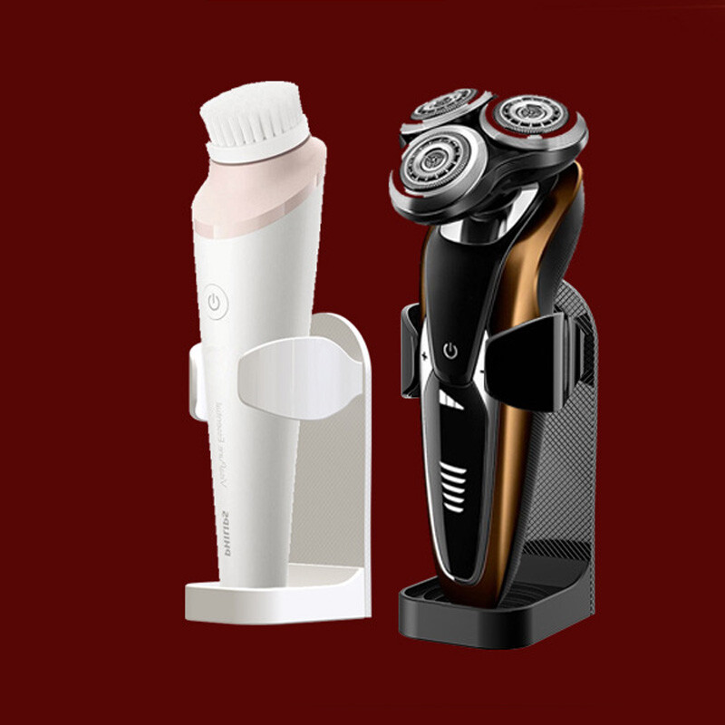 Vonios skutimosi stovo prie sienos tvirtinamas skutimosi peiliuko laikiklis Elektrinis dantų šepetėlio laikiklis Vietą taupantis be pėdsakų dantų šepetėlio laikiklis