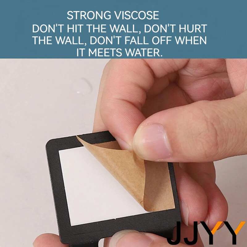 „JJYY Punch“ nemokamas skustuvo laikiklis, laikymo kabliukas, sienelė vyrams skutimosi mašinėlės lentyna vonios kambario skustuvo stovo sienelė vonios kambario priedai