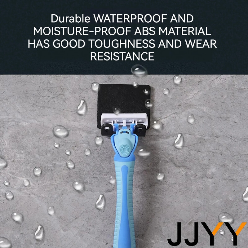 „JJYY Punch“ nemokamas skustuvo laikiklis, laikymo kabliukas, sienelė vyrams skutimosi mašinėlės lentyna vonios kambario skustuvo stovo sienelė vonios kambario priedai