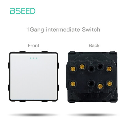 BSEED mat plastični okvir EU zidni utikač RJ45 TV ST HDMI CAT5/6 USB utičnice Mehanički prekidač Funkcijski dijelovi DIY besplatna kombinacija