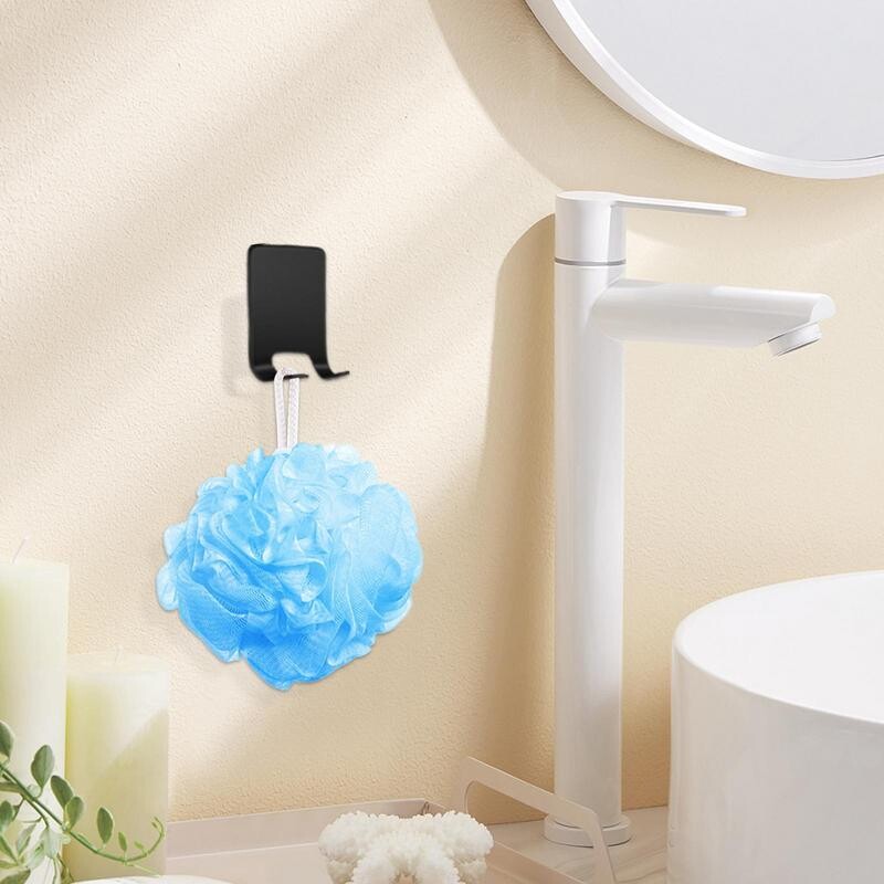 Skustuvo laikiklis, vandeniui atsparus, lipnus, tvirtas lazdelė ant sieninių kabliukų Skustuvo laikiklis dušo rankšluosčių drabužių durelių kabliukai virtuvei