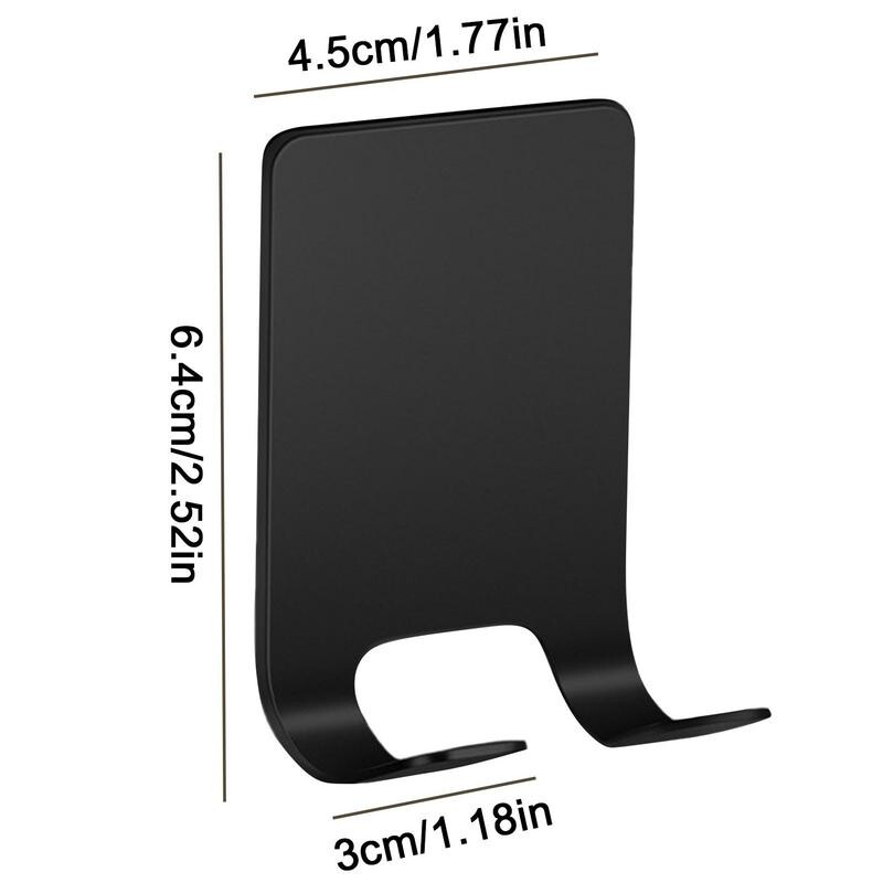 Skustuvo laikiklis, vandeniui atsparus, lipnus, tvirtas lazdelė ant sieninių kabliukų Skustuvo laikiklis dušo rankšluosčių drabužių durelių kabliukai virtuvei