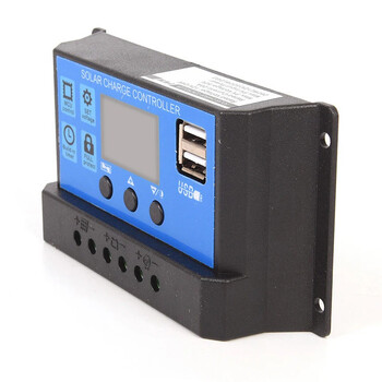 Solar Charge Controller 12V/24V PWM 20A with Adjustable LCD Display Timer Setting for Wholesale mmpt solar controller