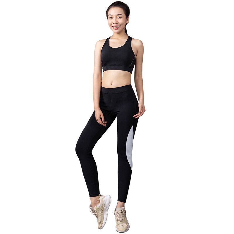 LUKITAS Yoga Set 2-dijelni sportski grudnjak i tajice Sportski set Poliester Sportska odjeća Ženska teretana Fitness Trenirka Odjeća za vježbanje