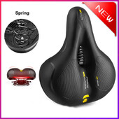 Sjedalo bicikla, udoban i prozračan jastuk za sjedalo bicikla, vodootporan s dvostrukim amortiziranjem za MTB brdski cestovni bicikl