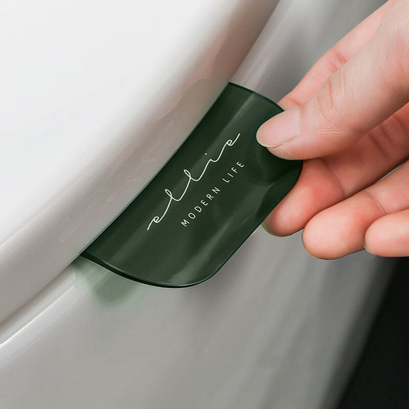 Prijenosni nordijski prozirni podizač WC sjedala Uređaj za podizanje WC školjke Izbjegavajte dodirivati ručku poklopca WC školjke Kupaonski WC pribor