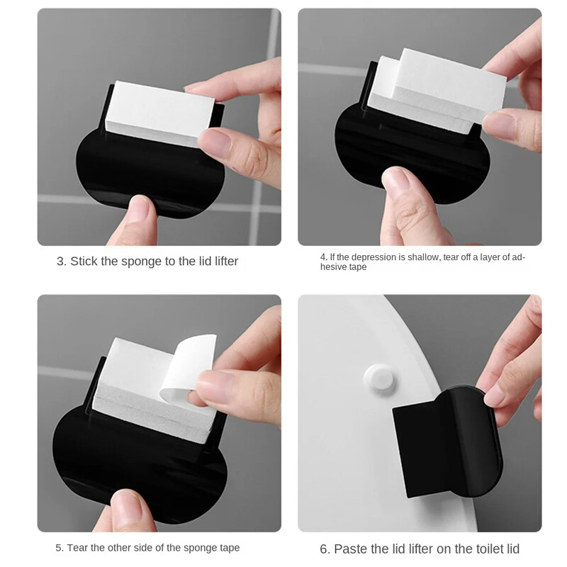 Nordijski podizač poklopca WC-a Poklopac prstena za sjedalo Praktično sjedalo Stol Držač ručke Poklopac za WC-školjku Uređaj za podizanje taburete baño