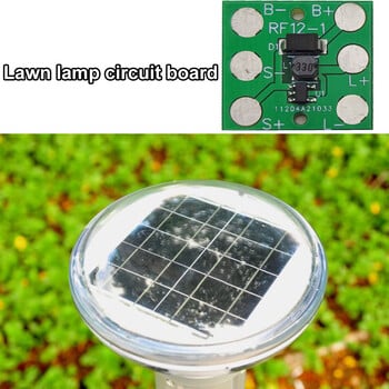 1,2V Solar Lawn Light Πίνακας ελεγκτή φαναριού Ni-MH Battery Road Lamp Module for Home Solar Landscape Light