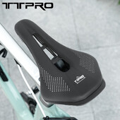 TTPRO biciklističko sjedalo, udoban i prozračan jastuk za sjedalo bicikla, vodootporan s amortizacijom za MTB brdski cestovni bicikl