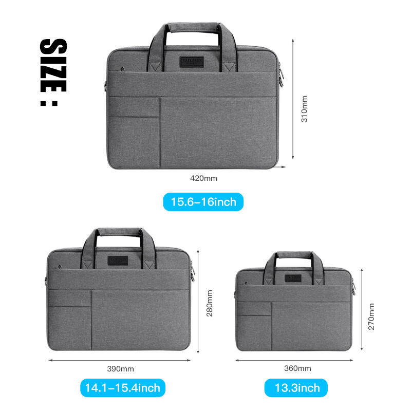Torba za prijenosno računalo otporna na udarce 12 13 14 15 15,6 inča Lady Man Sleeve Case Za MacBook Air Pro 13.3 15.4 Ručna torba XiaoMi Huawei aktovka