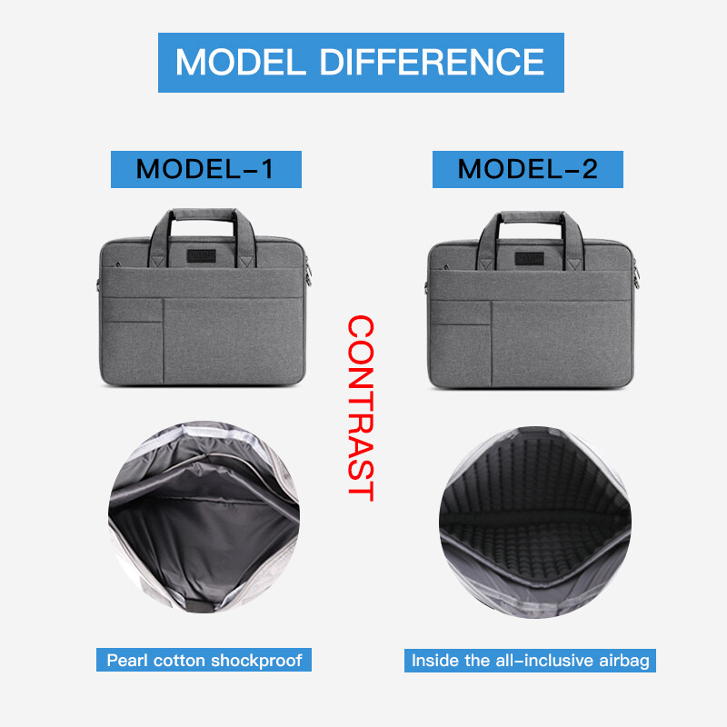 Torba za prijenosno računalo otporna na udarce 12 13 14 15 15,6 inča Lady Man Sleeve Case Za MacBook Air Pro 13.3 15.4 Ručna torba XiaoMi Huawei aktovka