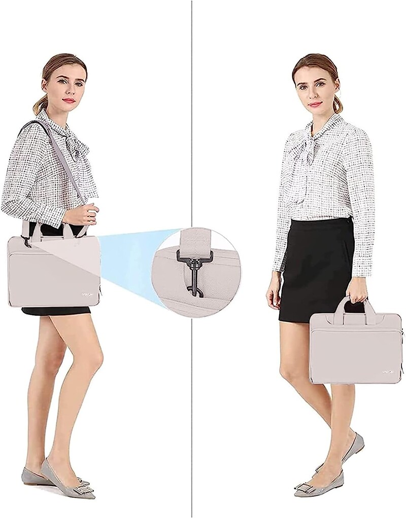 Husă pentru laptop Mosiso pentru 13 14 15 16 17 17.3 Macbook Air Pro Dell Acer Asus Lenovo Geanta de protecție pentru umăr pentru notebook