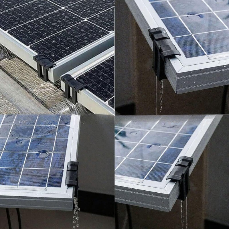 10kom 30/35/40mm solarni panel Stezaljke za odvod vode Fotonaponski moduli Stezaljke za čišćenje za odvod vode Solarni izvori energije