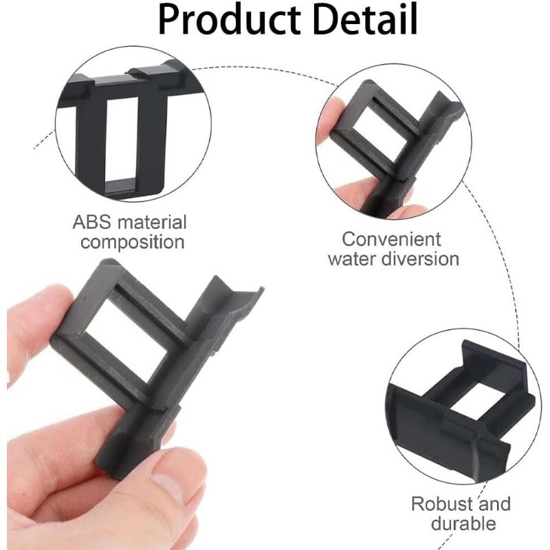 10kom 30/35/40mm solarni panel Stezaljke za odvod vode Fotonaponski moduli Stezaljke za čišćenje za odvod vode Solarni izvori energije