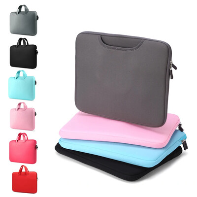 Puha laptoptáska hüvely 15,6 17,3 hüvelykes Macbook Air Case 2021 Pro 11 12 13 14 15 17 hüvelykes Huawei kézitáska laptop tokjához