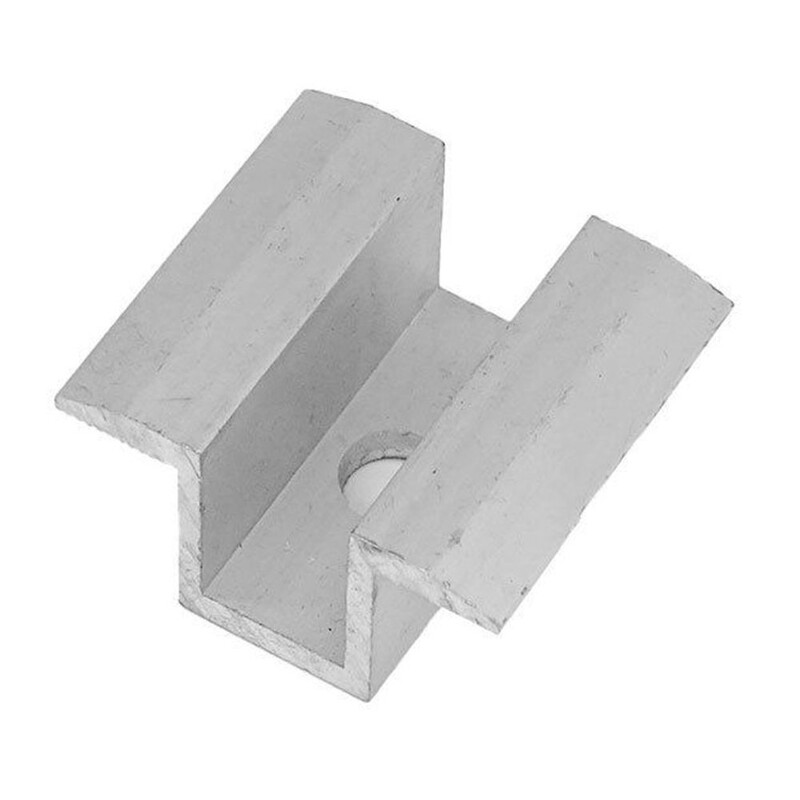 10 τμχ ηλιακός μεσαίος σφιγκτήρας για όλα τα ύψη πλαισίου Διαστάσεις Φωτοβολταϊκός βραχίονας αλουμινίου Αξεσουάρ ηλιακού πάνελ Ανθεκτικό στη διάβρωση