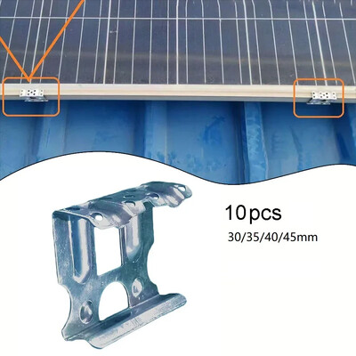 10db 30/35/40/45mm alumínium napelemes vízelvezető kapocs Automatikusan eltávolítja a stagnáló víz por sár PV panel vízelvezető kapocs