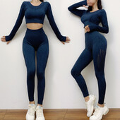 Novi kompleti aktivne odjeće za 2020. Ženska odjeća za vježbanje Odjeća za teretanu Trenirke Odijelo za jogu staza za trčanje Tajice Košulje dugih rukava Odijela