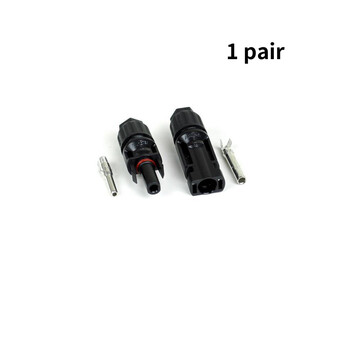 Solar Connectors με κλειδί Αδιάβροχο Solar Panel Connector SOLAR PV Connector Για ηλιακό καλώδιο 2,5/ 4/6mm