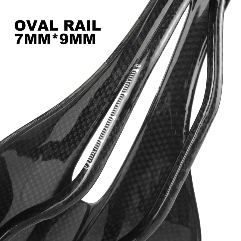 Șa bicicletă din carbon complet 143 272 bărbați femei șine ovale mtb drum fibră de carbon șa bicicletă perna scaun albastru alb negru roșu roz