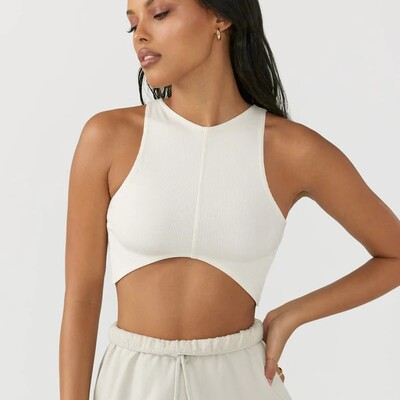 Mermaid Curve Femeie Sală de gimnastică Sutien sport Rezistent la șocuri Alergare Adunare Curba anti-scădere Crop Tank Antrenament fitness Lenjerie de corp Yoga Top