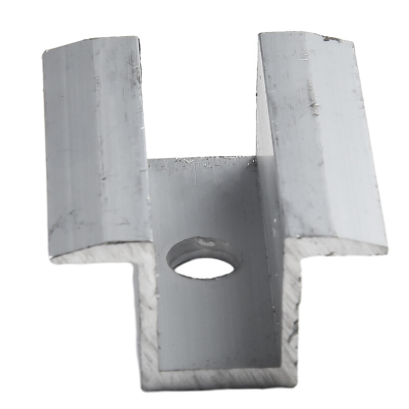 10kom/set Solarna srednja stezaljka PV odgovara za okvir solarnog panela od aluminijske legure Visina okvira 25-50 mm za većinu modula okvira Dodatna oprema