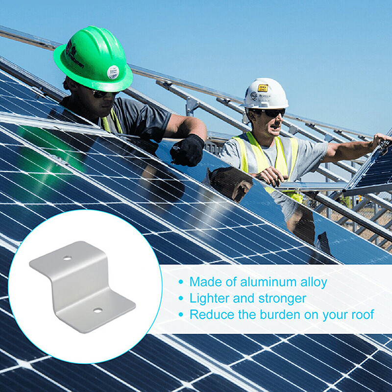 Montažni nosač za solarnu ploču od 4/8 komada Z stil od aluminijske legure Krovni nosač Pribor za instalaciju solarnog sustava karavana