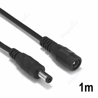 5,5 mm 2,1 mm DC produžni kabel 22 promjera žice 1/2/3/5/10 m muški na ženski kabel za napajanje za CCTV sigurnosne kamere LED trake svjetla
