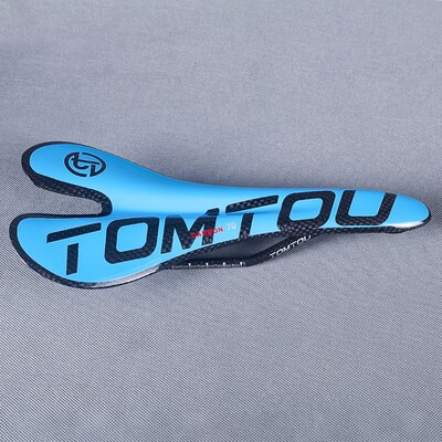 TOMTOU Fibră de carbon Bicicletă de drum sau MTB Șaua scaun față de bicicletă Dimensiunea 270*128mm Sarcina maximă 120kg
