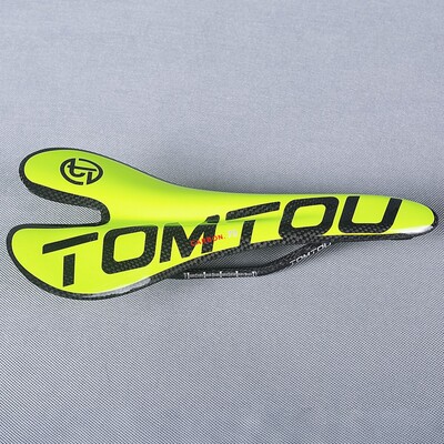 TOMTOU Fibră de carbon Bicicletă de drum sau MTB Șaua scaun față de bicicletă Dimensiunea 270*128mm Sarcina maximă 120kg