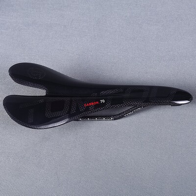 TOMTOU Fibră de carbon Bicicletă de drum sau MTB Șaua scaun față de bicicletă Dimensiunea 270*128mm Sarcina maximă 120kg