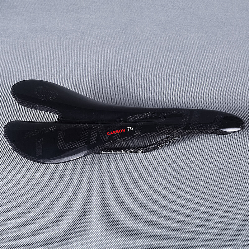 TOMTOU Fibră de carbon Bicicletă de drum sau MTB Șaua scaun față de bicicletă Dimensiunea 270*128mm Sarcina maximă 120kg