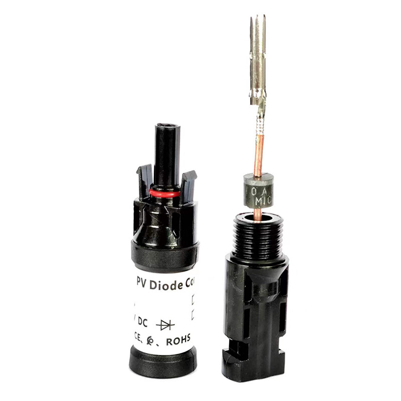 10PCS/Lot 1000VDC 10A 15A 20A 30A PV diodni solarni konektor Paralelna veza Zaštitna pojačala Upotreba za modul solarnih panela