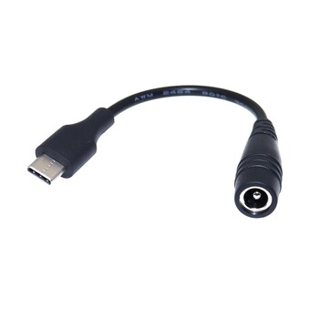 Αδιάβροχο μπουφάν 5,5*2,1mm 4,0*1,7mm DC Power Plug Γυναικείο σε Micro USB / Mini USB / Καλώδιο προσαρμογέα αρσενικού τύπου C