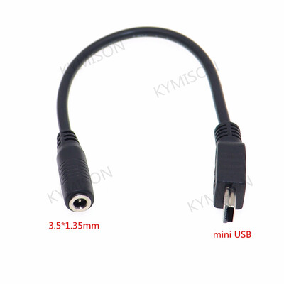 5,5*2,1 mm 4,0*1,7 mm DC utikač vodootporna jakna ženski na mikro USB / mini USB / tip C muški adapterski kabel