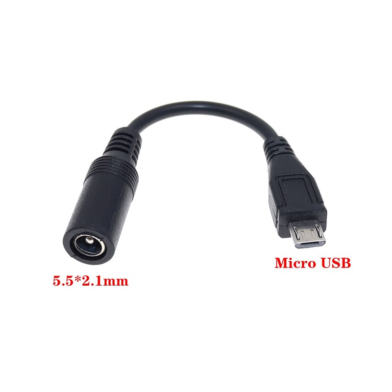 5,5*2,1 mm 4,0*1,7 mm DC utikač vodootporna jakna ženski na mikro USB / mini USB / tip C muški adapterski kabel