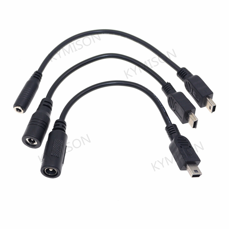 5,5*2,1 mm 4,0*1,7 mm DC utikač vodootporna jakna ženski na mikro USB / mini USB / tip C muški adapterski kabel