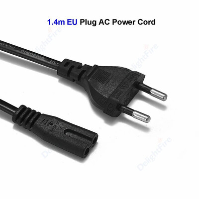 EU US AU AC kabel za napajanje 2pin 1.4m IEC C7 produžni kabel za napajanje za CD player Sony PSP 4 3 prijenosno radio prijenosno računalo XBOX One S