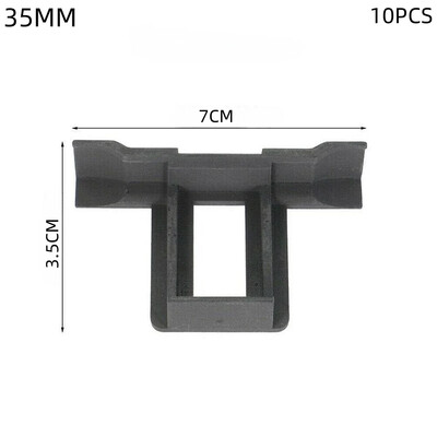 10PCS 30/32/35/40/45 mm Stezaljke za odvod vode za solarnu ploču Fotonaponske ploče Voda se odvodi Stezaljka za uklanjanje prašine koja je ustajala