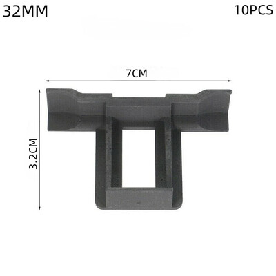 10PCS 30/32/35/40/45 mm Stezaljke za odvod vode za solarnu ploču Fotonaponske ploče Voda se odvodi Stezaljka za uklanjanje prašine koja je ustajala