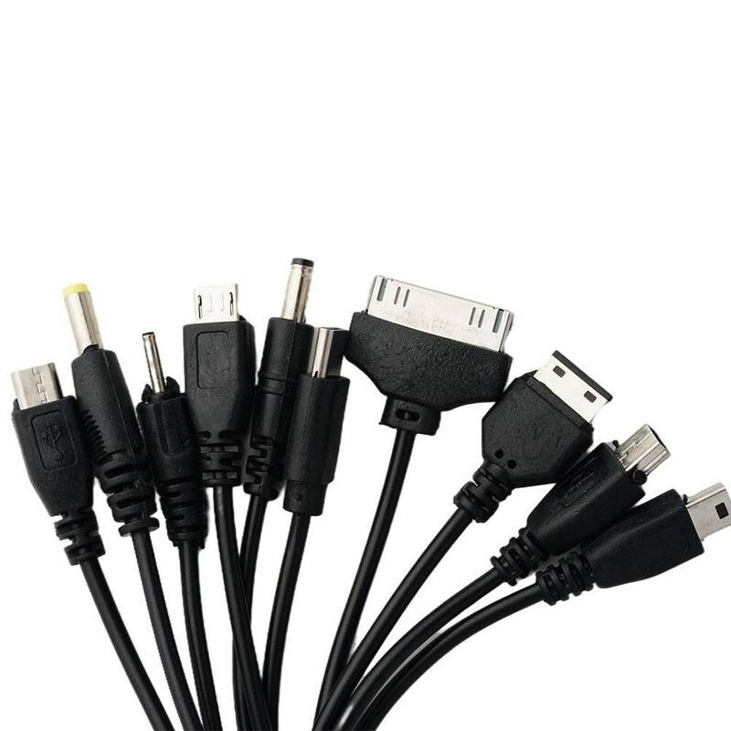 10 u 1 višenamjenski USB kabel, mobilni telefon, USB kabel za punjenje, konektor za Nokia, LG, Samsung, Sony, Ipod, Motorola, višestruko sučelje