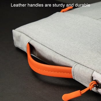 Новата чанта за лаптоп за Macbook Air M2 Case 11-16 Inner Bladder за Macbook Pro Air M1 Lenovo Dell HP Huawei Xiaomi Denim Bag