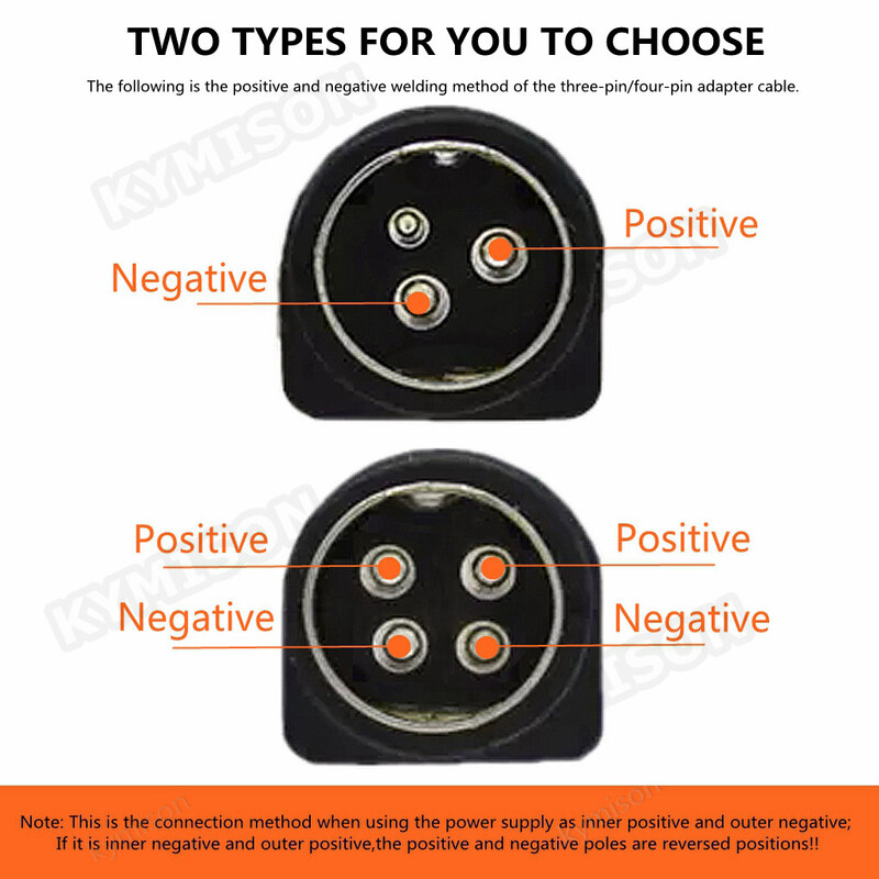 Cablu de cablu femelă 5,5*2,5 mm la tată cu 3 pini/4 pini pentru SATO TG-5011-19V-ES Doar un cablu cu 4 pini pentru sursa de alimentare TV LCD VCR