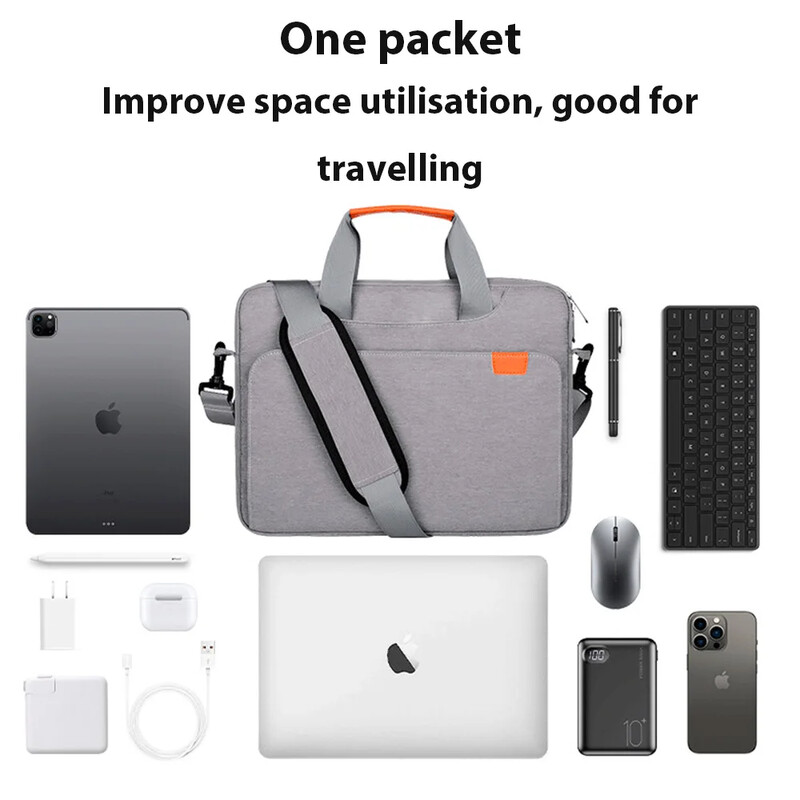 Torbe za prijenosno računalo Torbica 14.1 15.6 17.3in Torba za prijenosno računalo na rame za Macbook Air Pro M1 M2 Lenovo Dell Huawei ručna torba aktovka