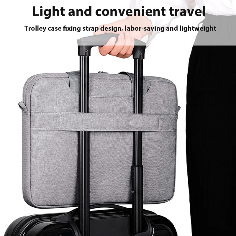 Torbe za prijenosno računalo Torbica 14.1 15.6 17.3in Torba za prijenosno računalo na rame za Macbook Air Pro M1 M2 Lenovo Dell Huawei ručna torba aktovka