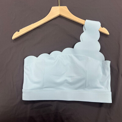 1/2Pcs Laser Sportski grudnjak na jedno rame Yoga set Sport u teretani Ženske tajice Hlače za vježbanje u teretani Odijela za aktivnu upotrebu