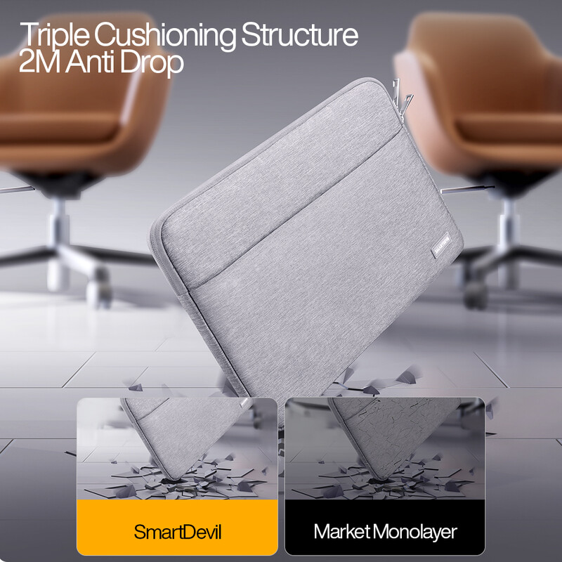 Geanta pentru laptop SmartDevil pentru MacBook Air 15 13 3 14 15.6 inch Geanta pentru notebook Husa de transport Geanta rezistenta la socuri pentru Notebook Xiaomi Lenovo